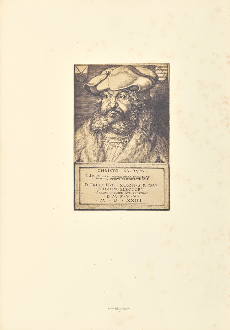 Frédéric, Kurfürst von Sachsen von Bisson Frères