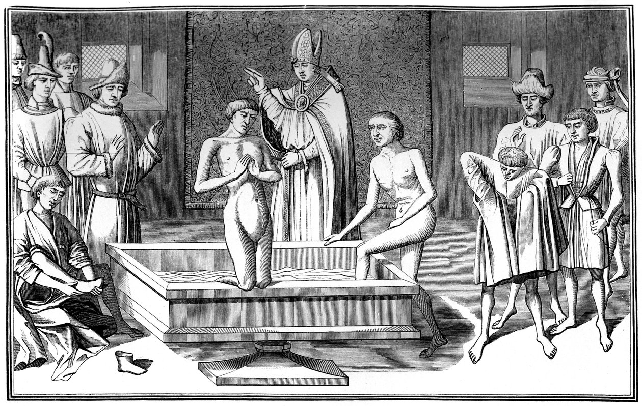 Taufe, 15. Jahrhundert von Bisson and Cottard