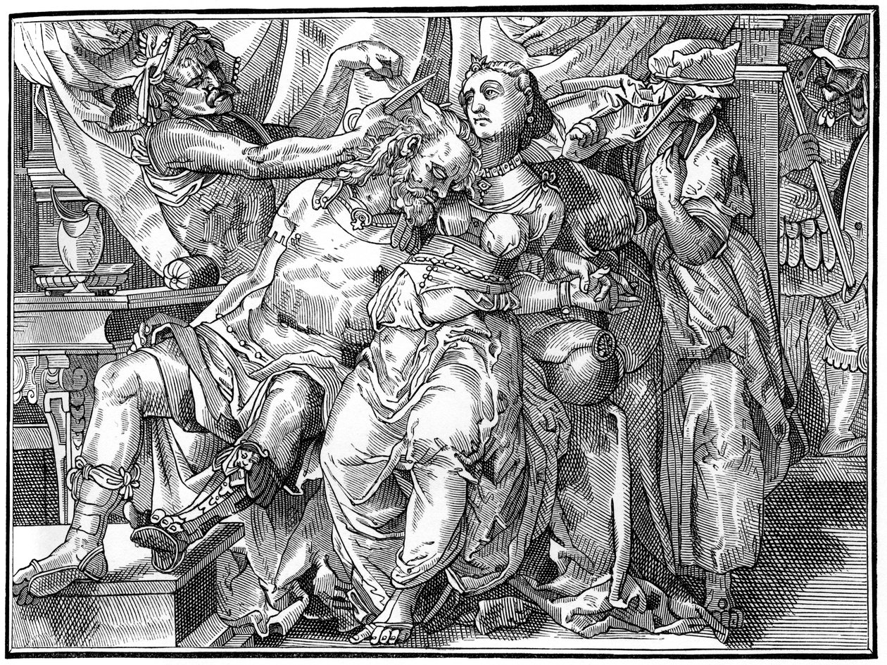 Samson und Delilah von Bisson and Cottard