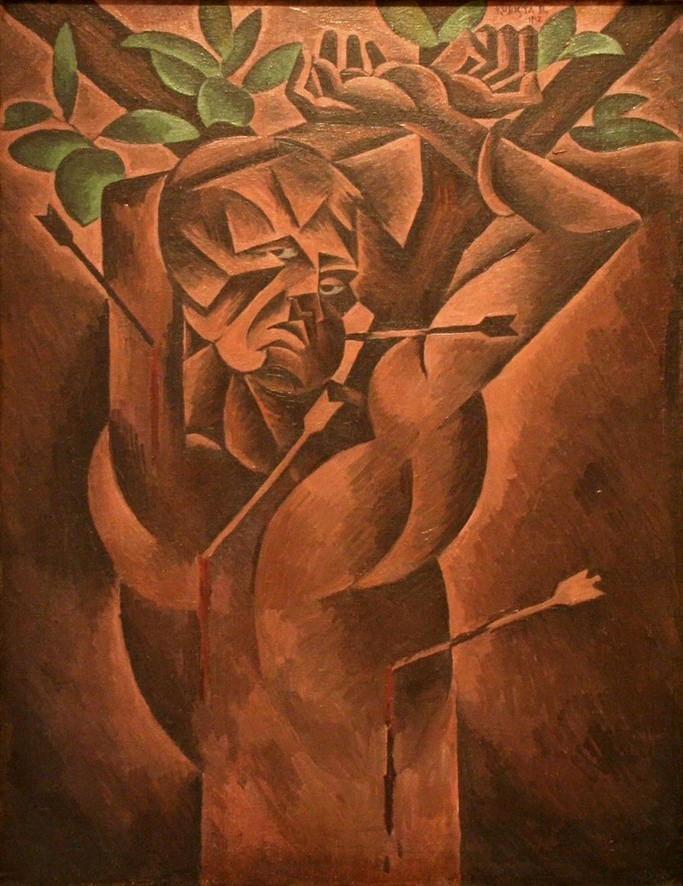 St. Sebastian von Bohumil Kubišta