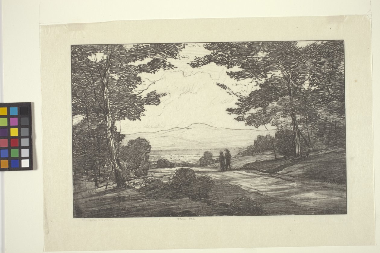 Ferne Berge von Bolton Coit Brown