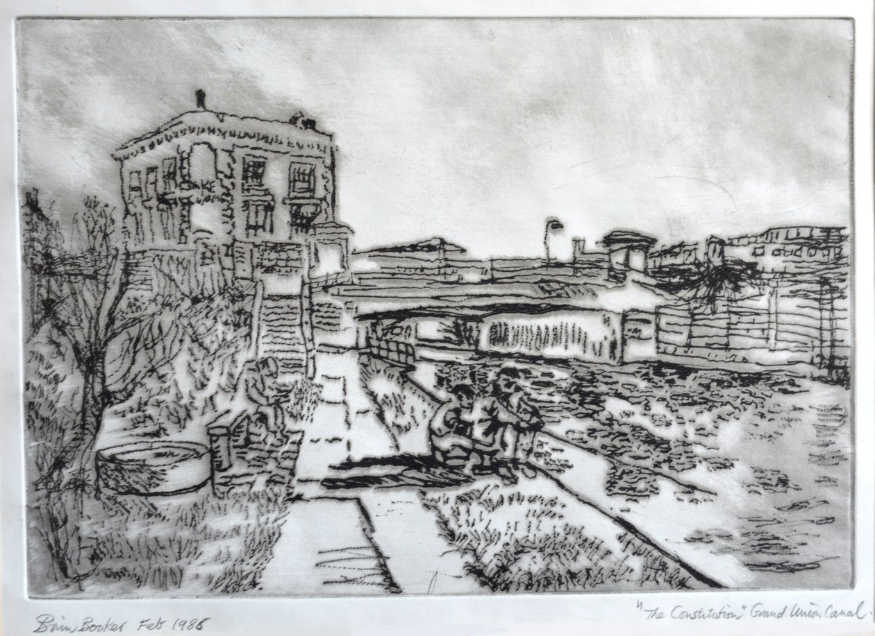 Pub am Treidelpfad, Camden von Brenda Brin Booker