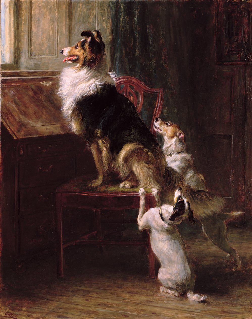 Ein reservierter Sitz, 1901 von Briton Riviere