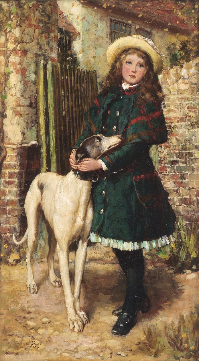 Am Gartentor, 1887 von Briton Riviere