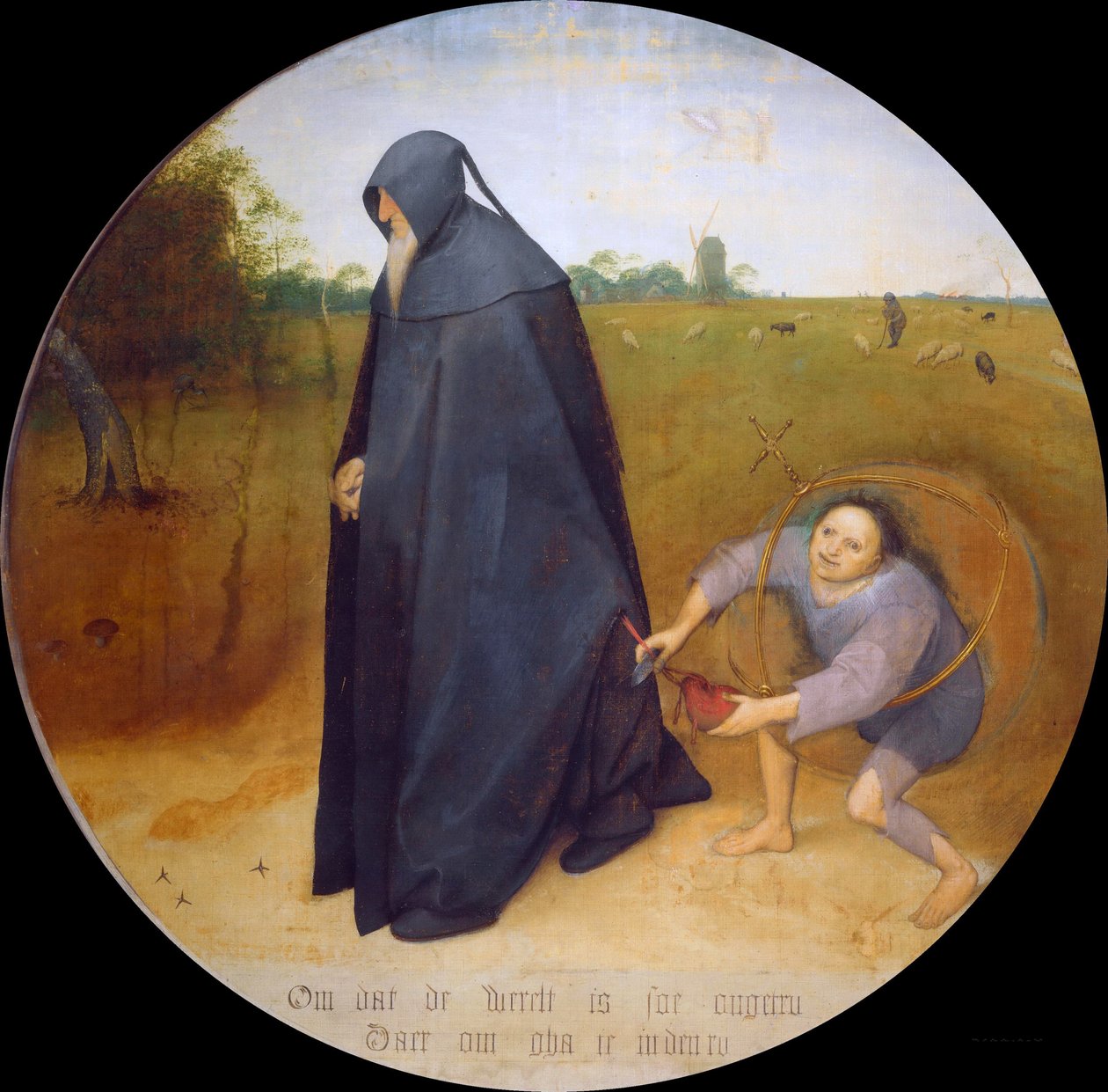 Der Misanthrop, 1568 von Bruegel