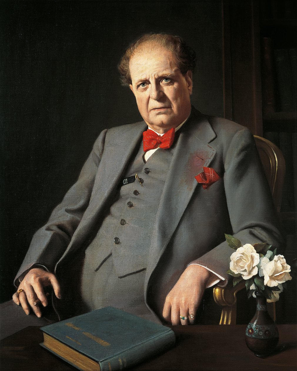 Porträt von Pietro Mascagni von Bruno Croatto