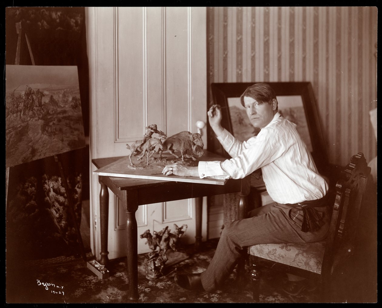 Russell der Cowboy-Künstler, 1905 von Byron Company