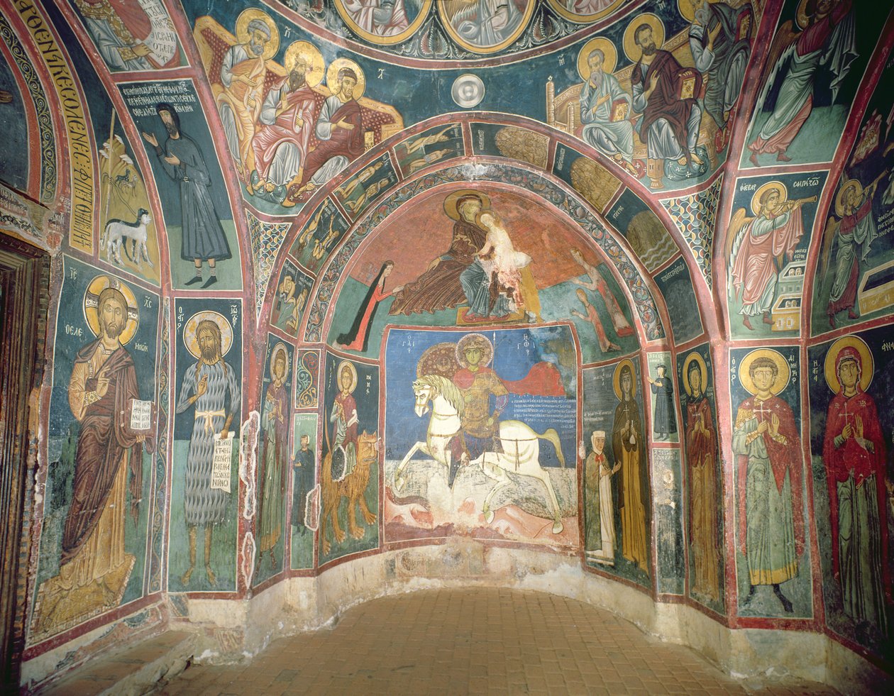 Ansicht des Narthex, 1332-3 von Byzantine