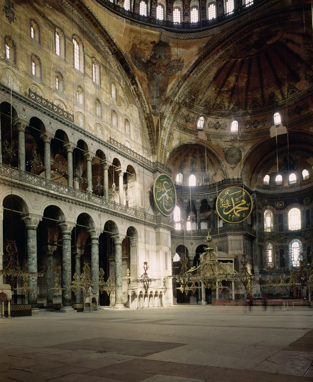 Blick auf das Kirchenschiff von Byzantine School