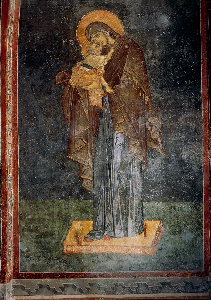 Jungfrau und Kind von Byzantine Byzantine