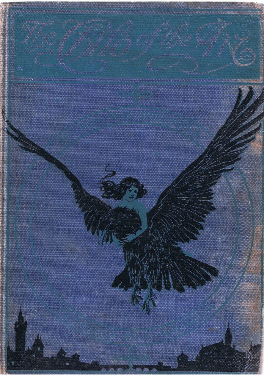 Titelbild, aus Das Kind der Luft, veröffentlicht von Duckworth, 1910 von C. Wilhelm