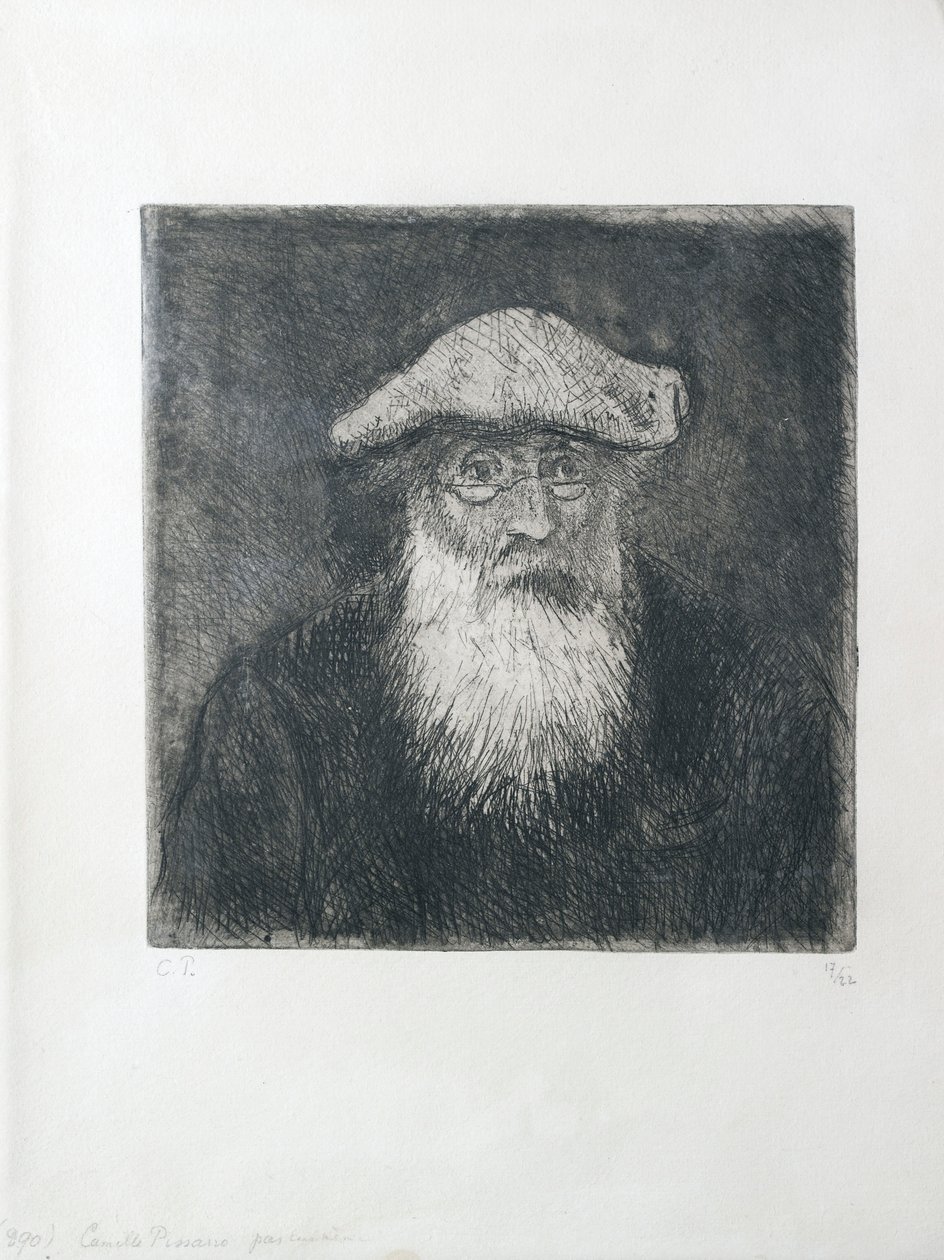 Camille Pissarro, von ihm selbst, ca. 1890 von Camille Pissarro