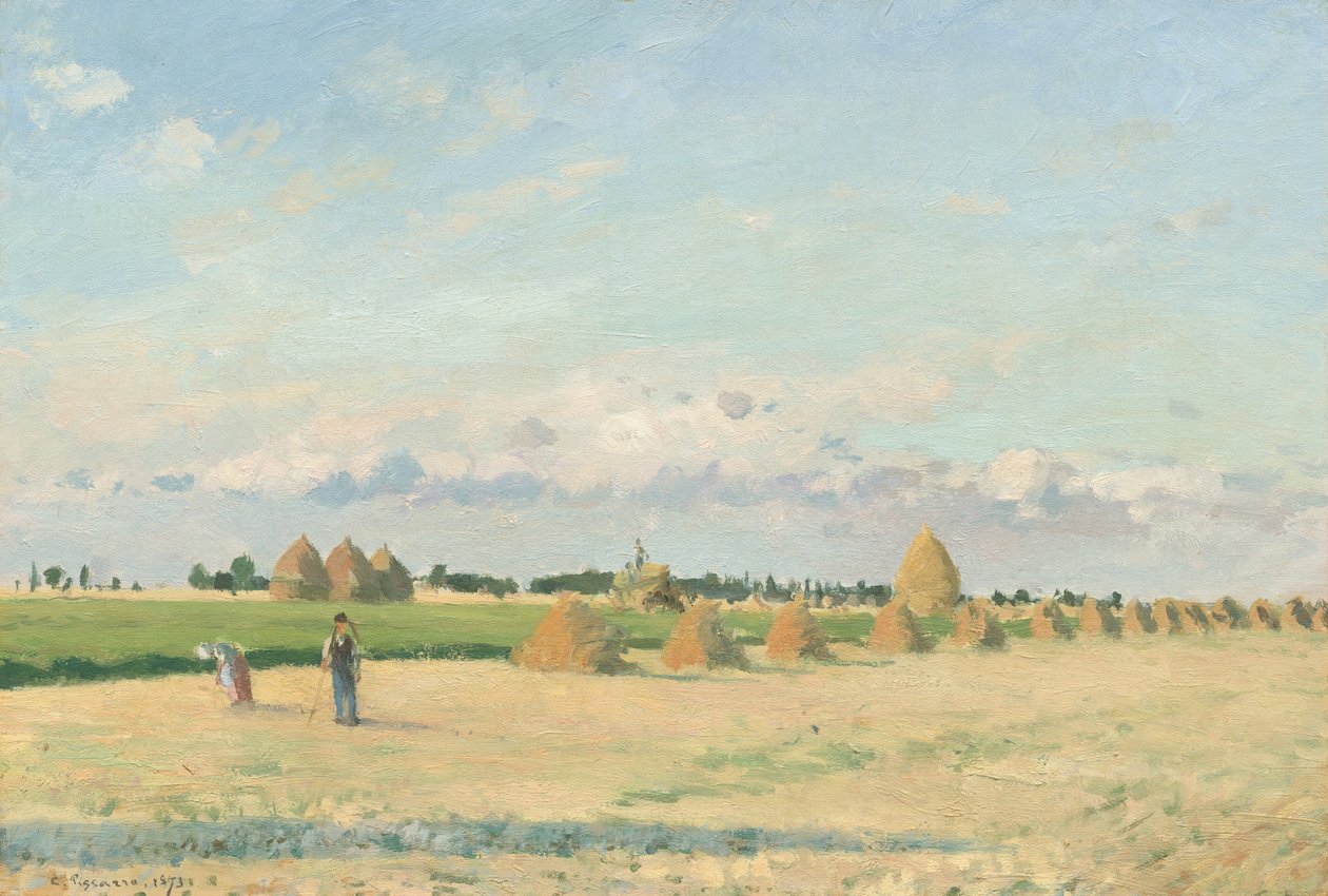 Landschaft, Ile-de-France von Camille Pissarro