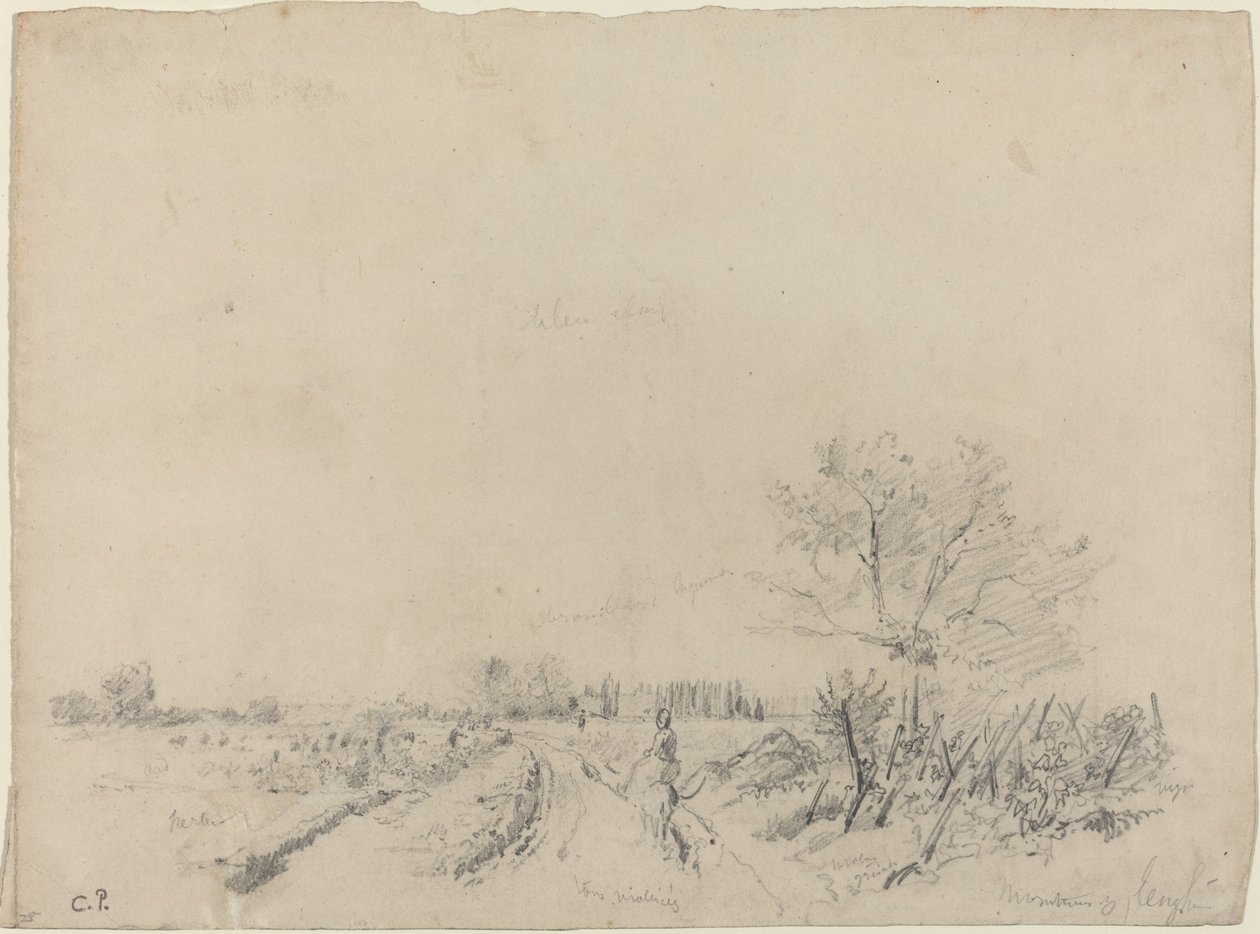 Montmorency Straße von Camille Pissarro