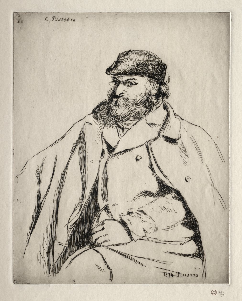 Paul Cézanne von Camille Pissarro