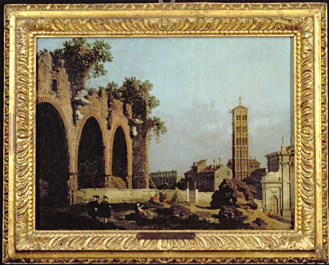 Die Basilika von Massenlio von Giovanni Antonio Canal