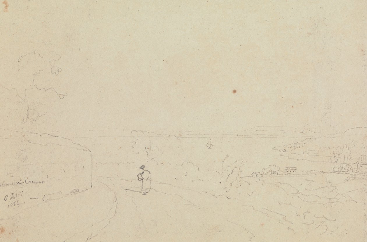 Über West Cowes, 8. Februar 1826 von Capt. Thomas Hastings