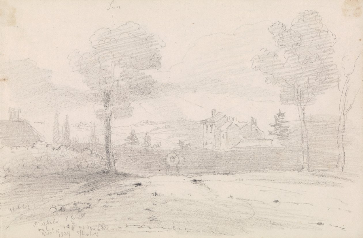 Millfield, East Cowes, 10. Dezember 1829 von Capt. Thomas Hastings