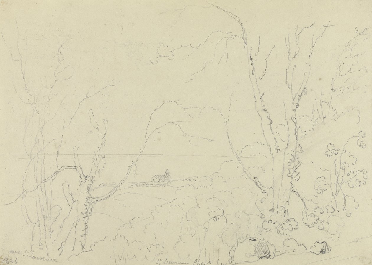 In der Nähe von Saint Lawrence, Isle of Wight von Capt. Thomas Hastings