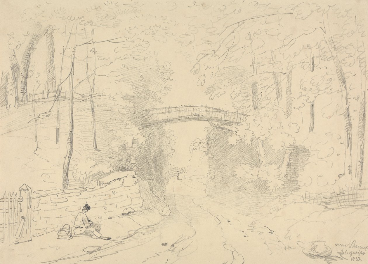 In der Nähe von Shorwell, Isle of Wight von Capt. Thomas Hastings