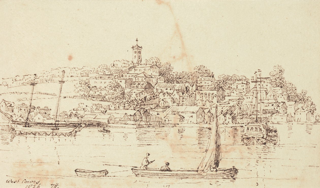West Cowes, Isle of Wight von Capt. Thomas Hastings