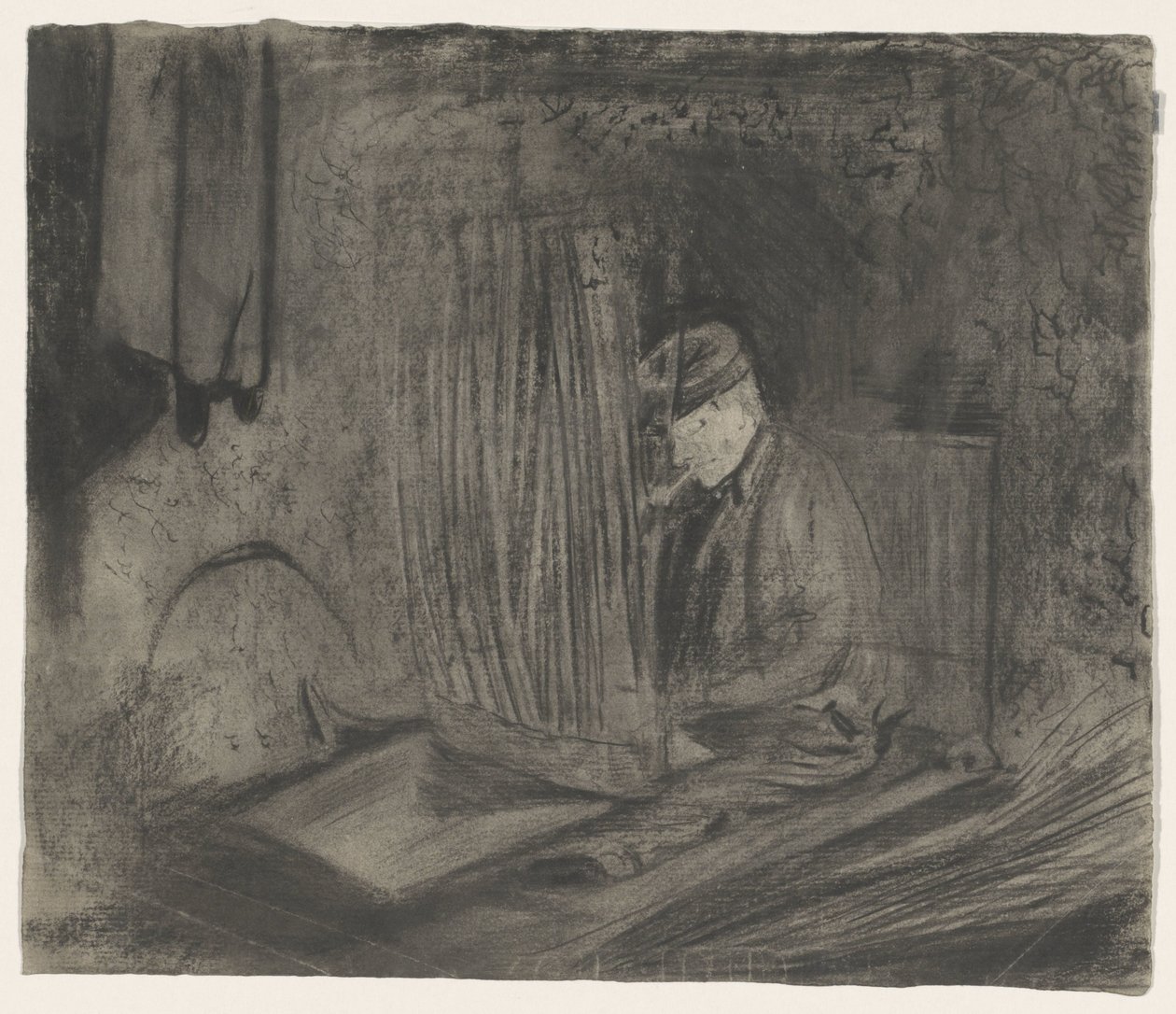 Korbmacher von Carel Adolph Lion Cachet