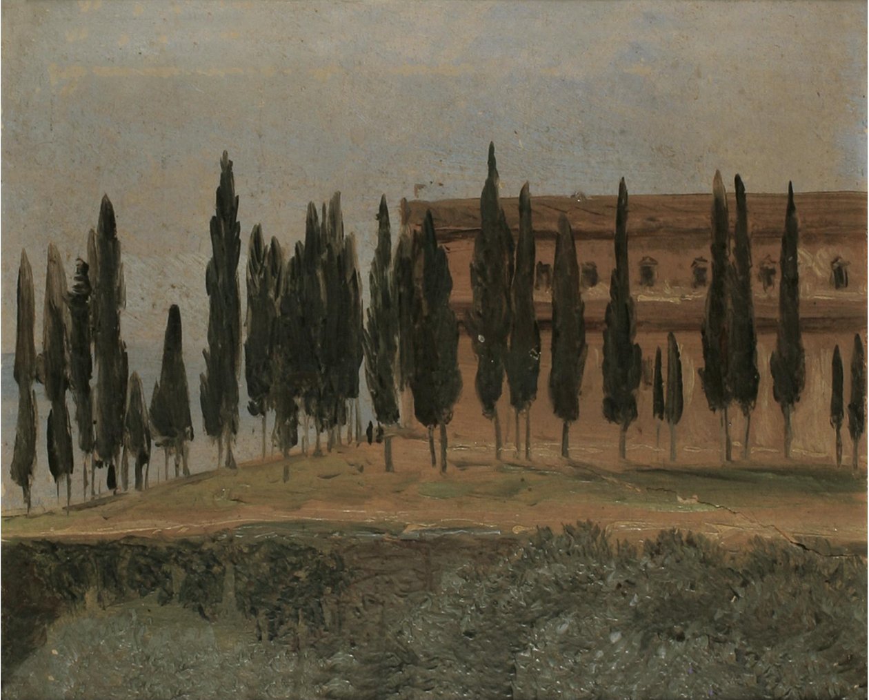 Kloster Monte Oliveto bei Florenz von Carl Gustav Carus