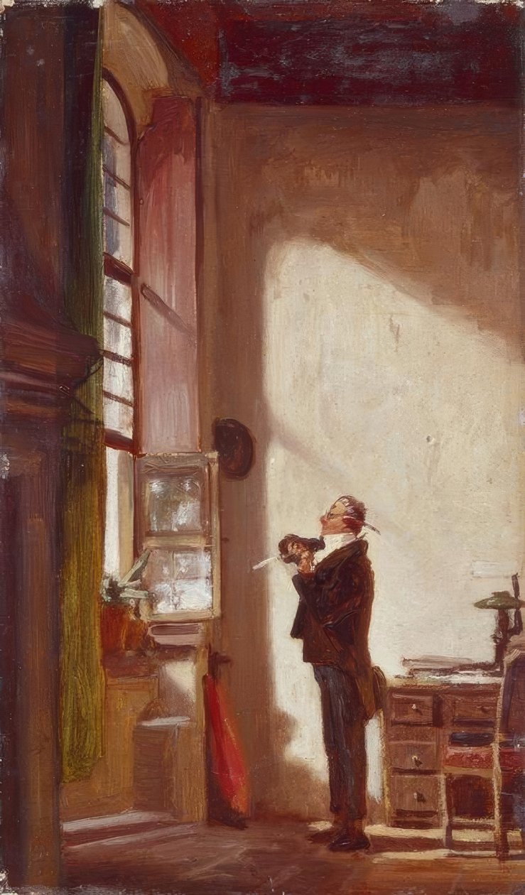 Der Schreiber von Carl Spitzweg