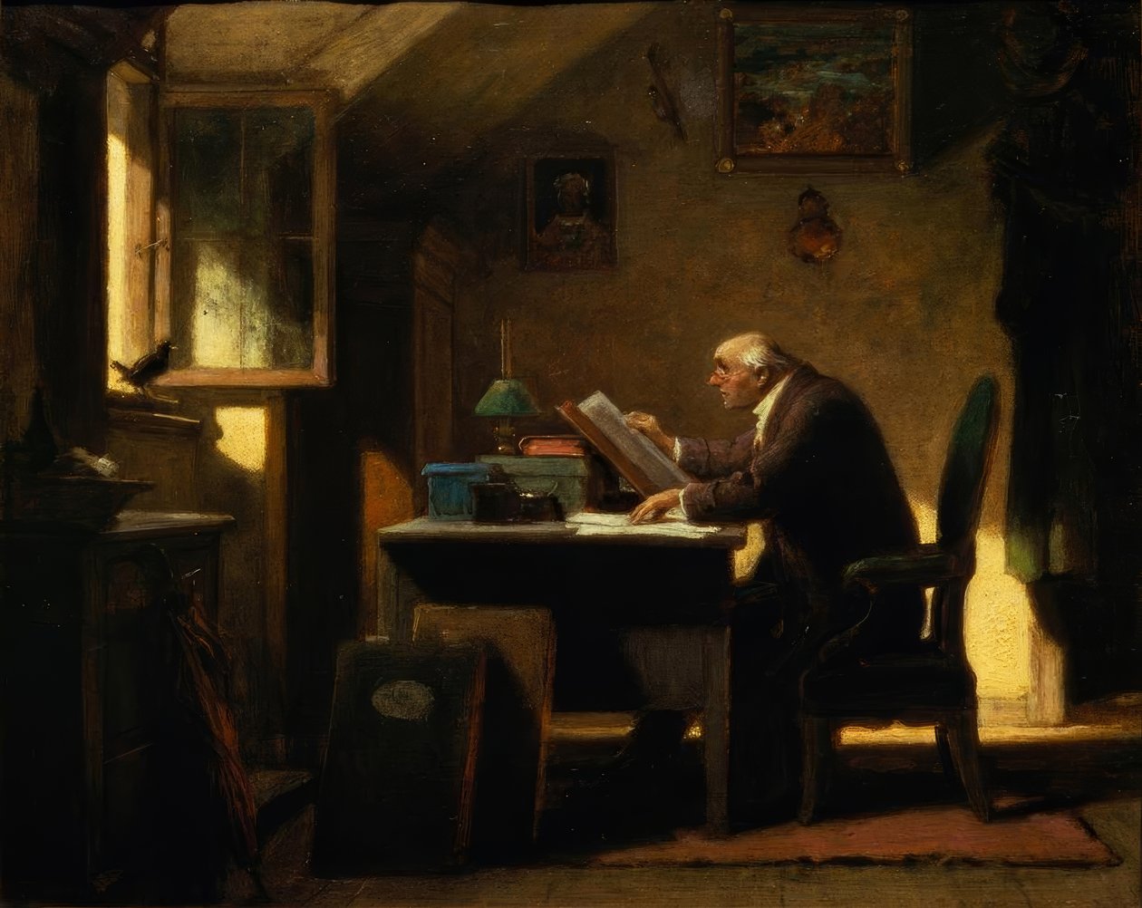 Ein Besuch von Carl Spitzweg