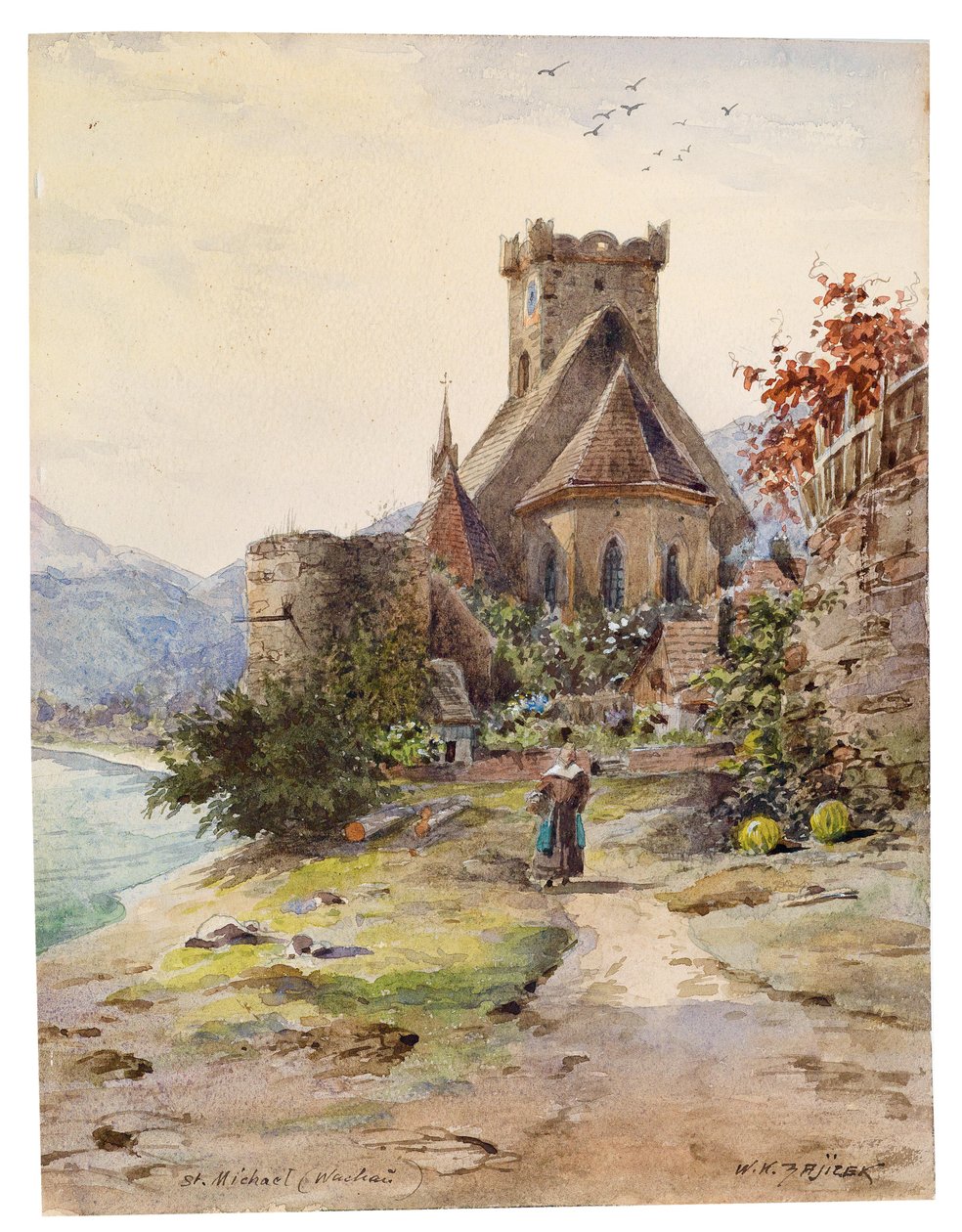 St. Michael Wachau von Carl Wenzel Zajicek