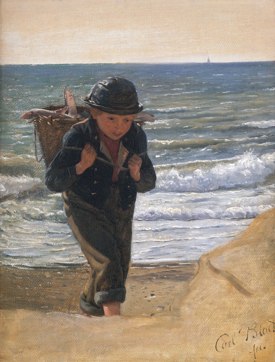 Ein Fischerjunge von Carl Bloch