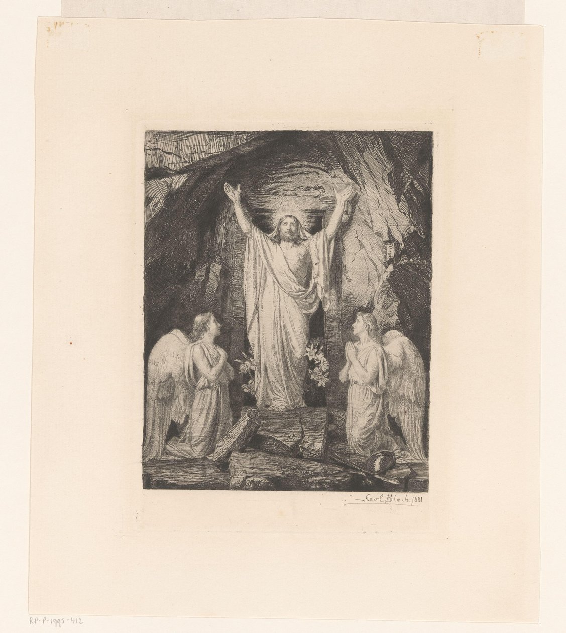 Die Auferstehung Christi von Carl Bloch