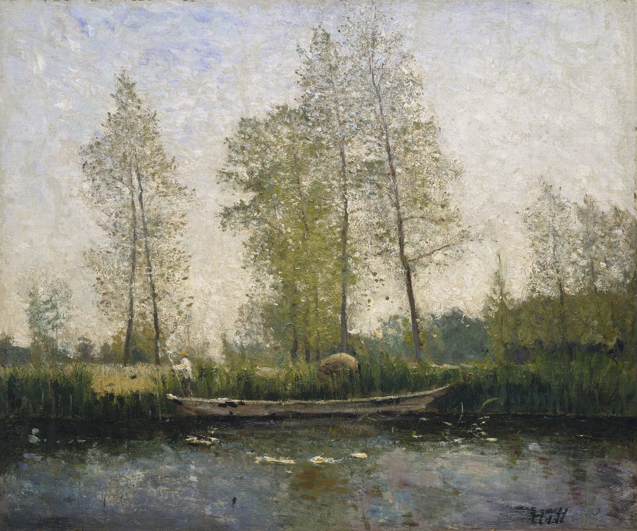 Seine. Motiv aus St. Germain, 1877 von Carl Fredrik Hill