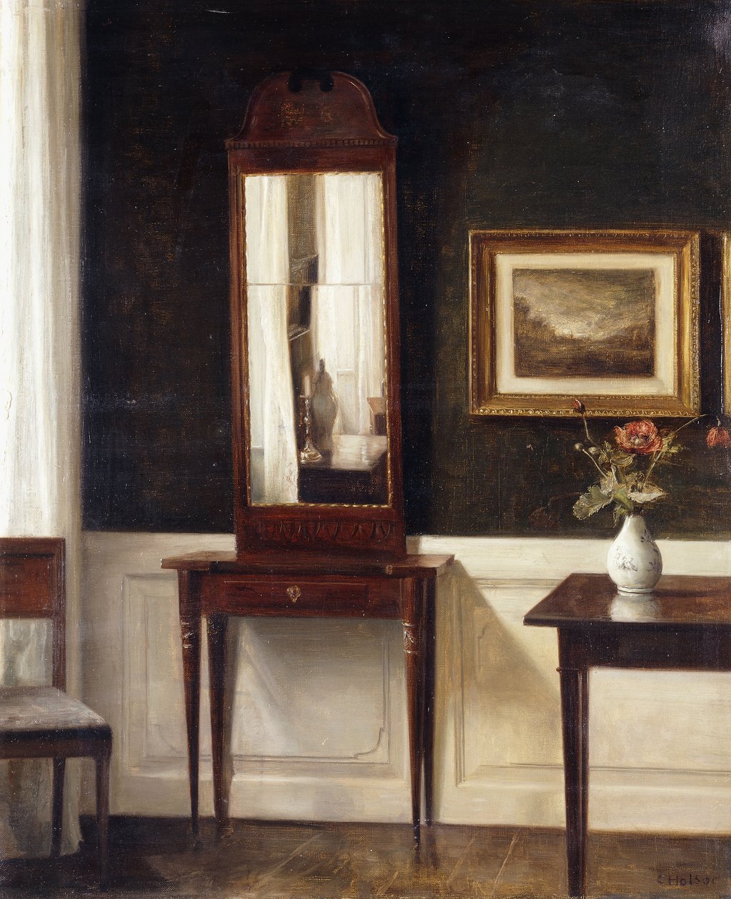 Ein Innenraum von Carl Holsoe