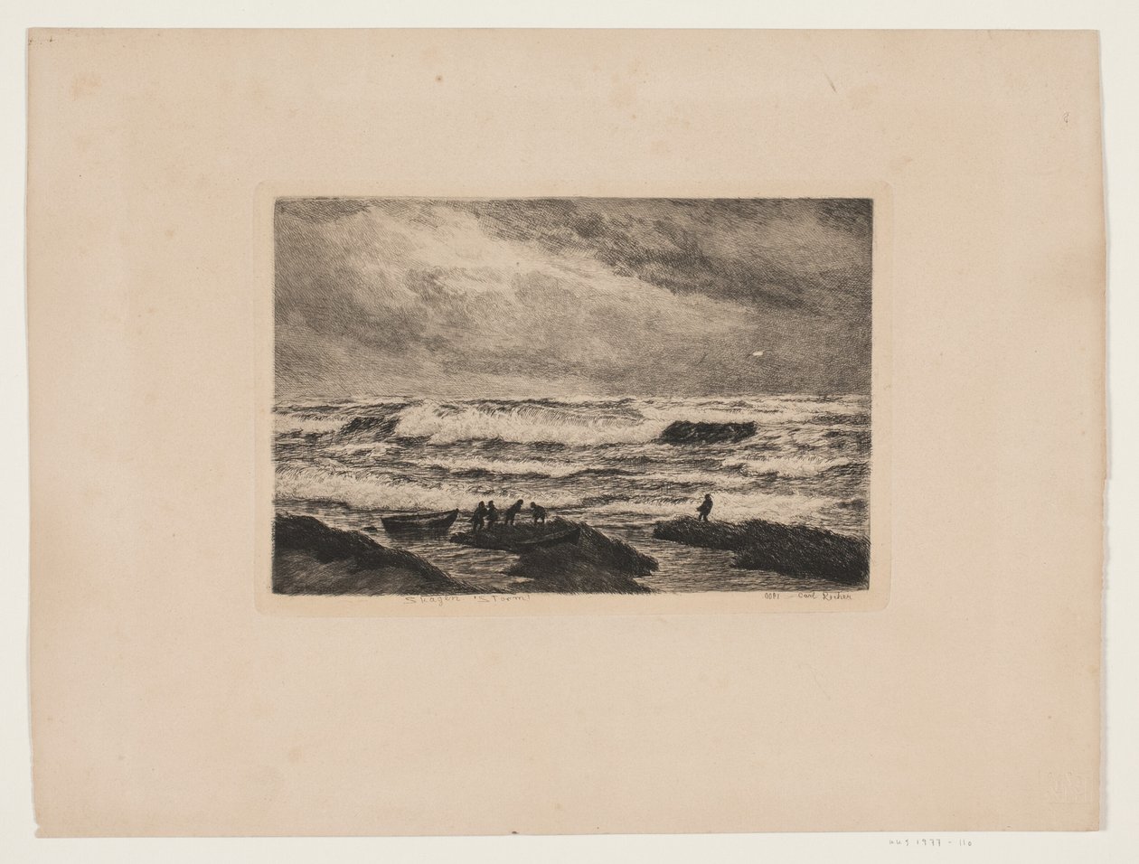 Skagen. Sturm von Carl Locher