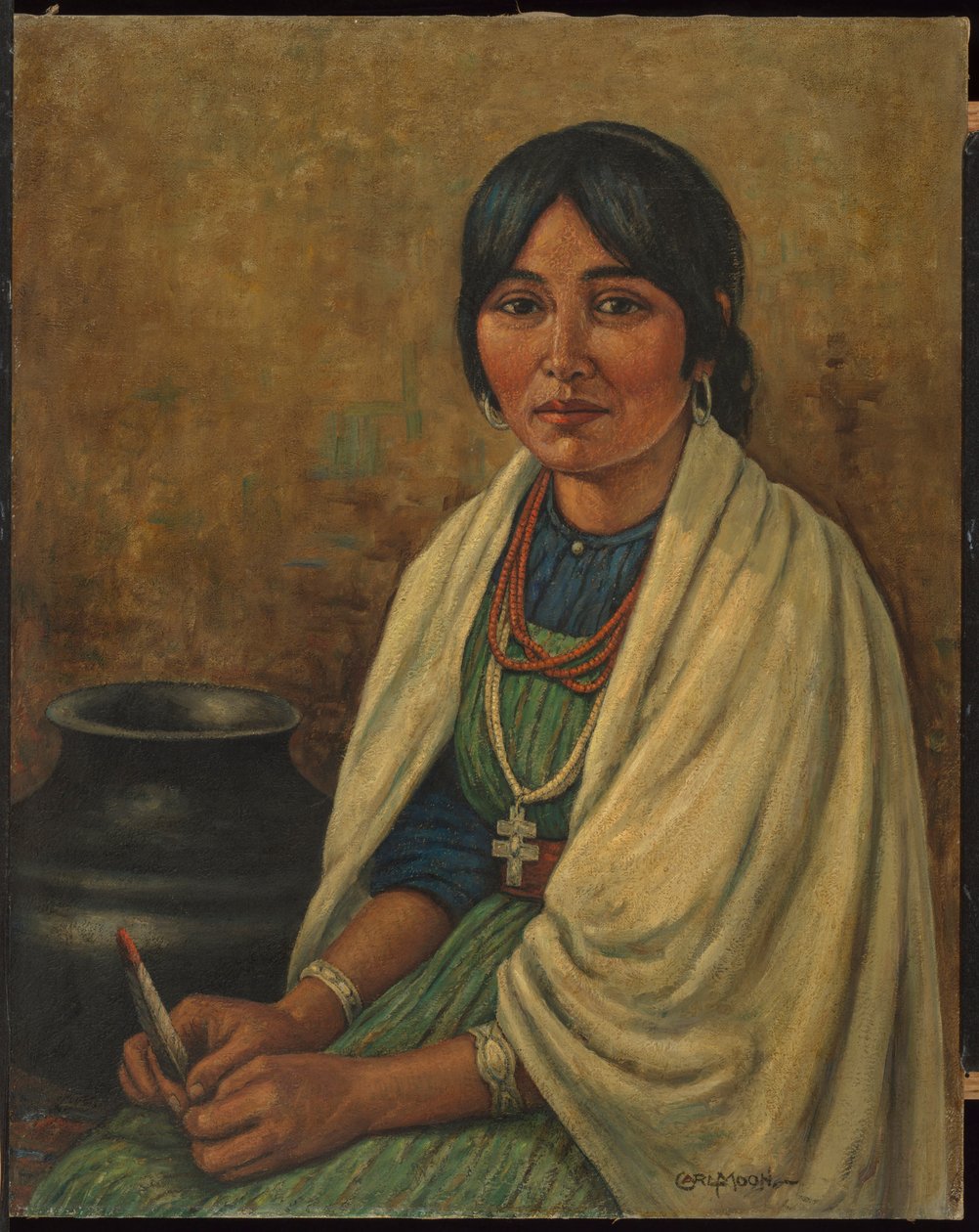 Taos-Frau von Carl Moon