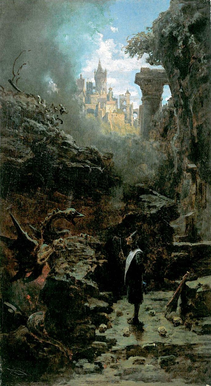 Hexenmeister von Carl Spitzweg