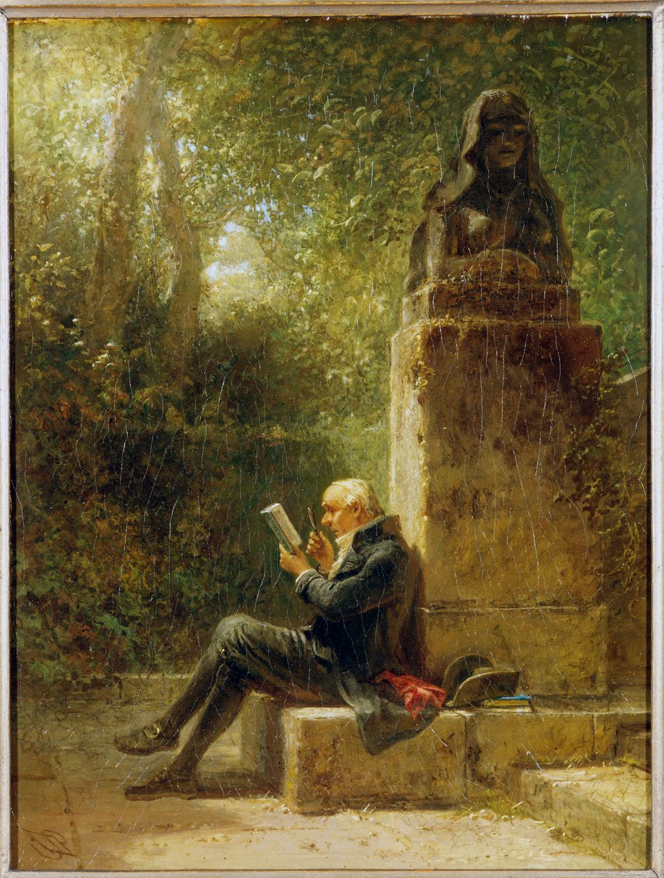 Der Philosoph von Carl Spitzweg