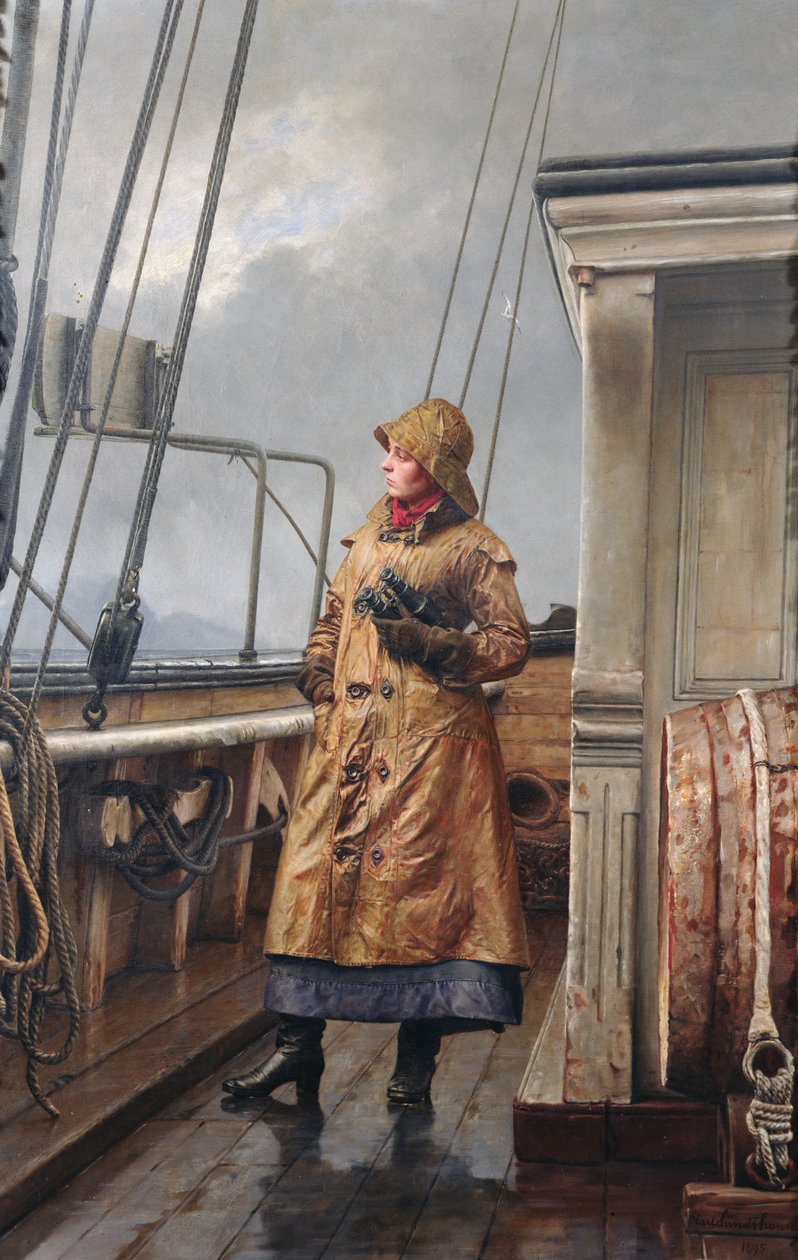 Die Frau des Kapitäns von Carl Sundt Hansen