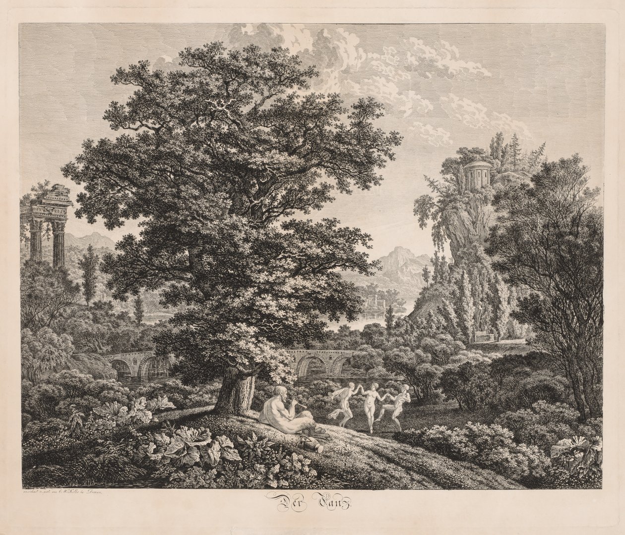 Der Tanz, 1799 von Carl Wilhelm Kolbe I