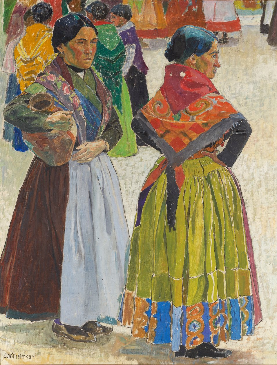 Spanische Frauen von Carl Wilhelm Wilhelmson