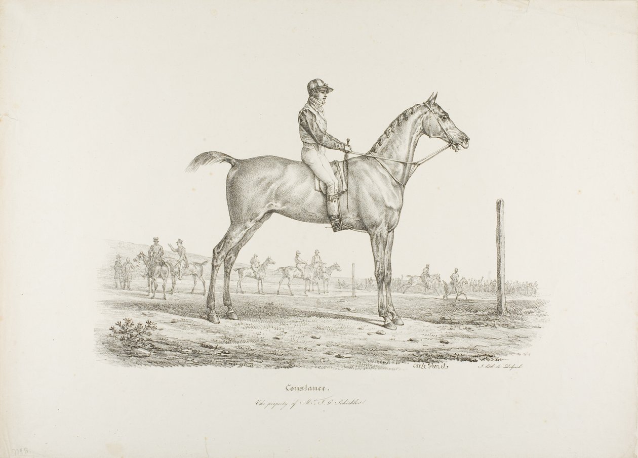 Constance, das Eigentum von Mr. J.G. Schickler von Carle Vernet