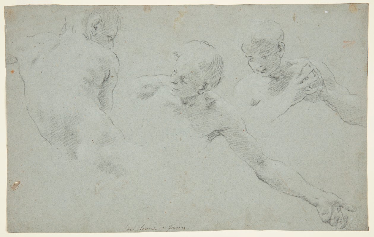 Figurenstudien von Carlo Bononi