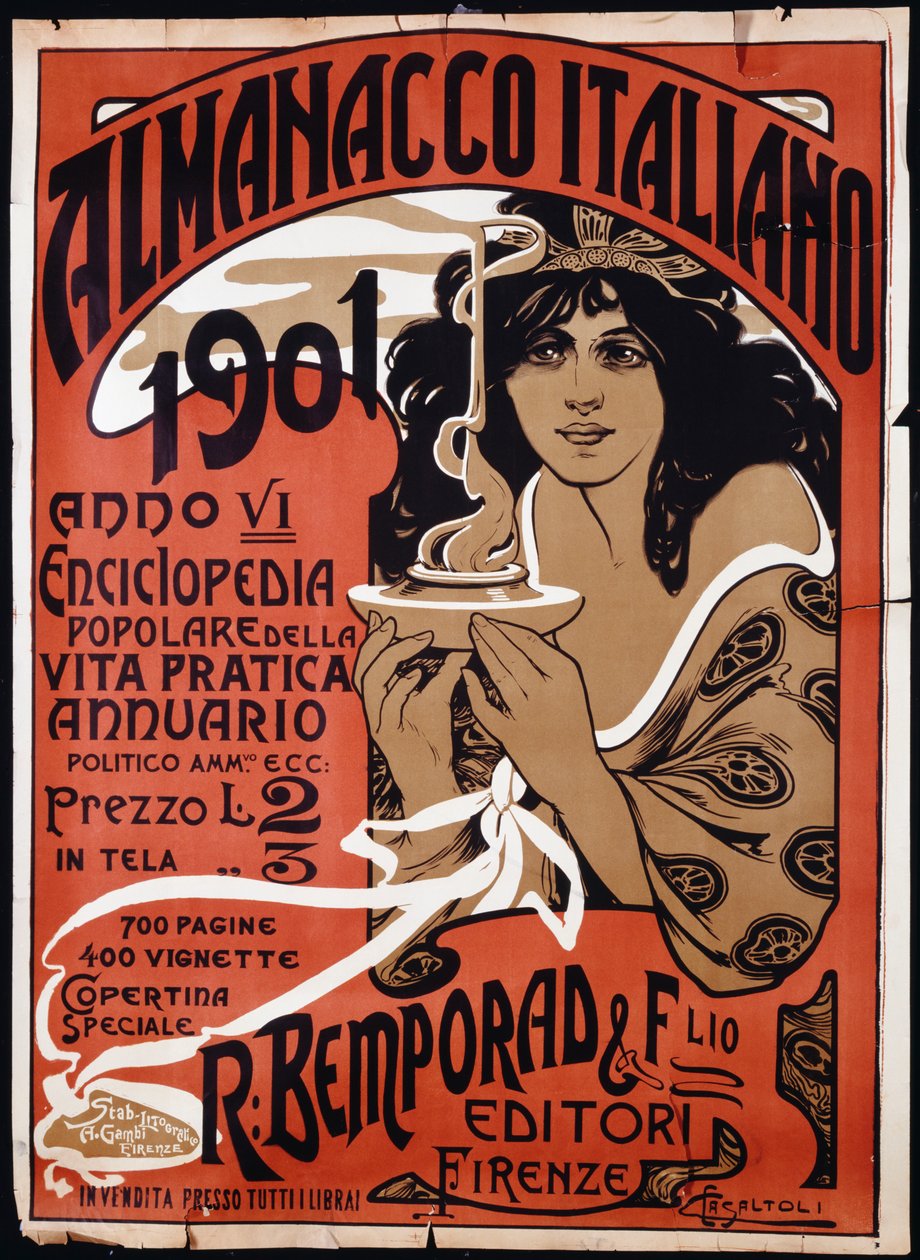 Almanacco Italiano, 1901, 1901 von Carlo Casaltoli