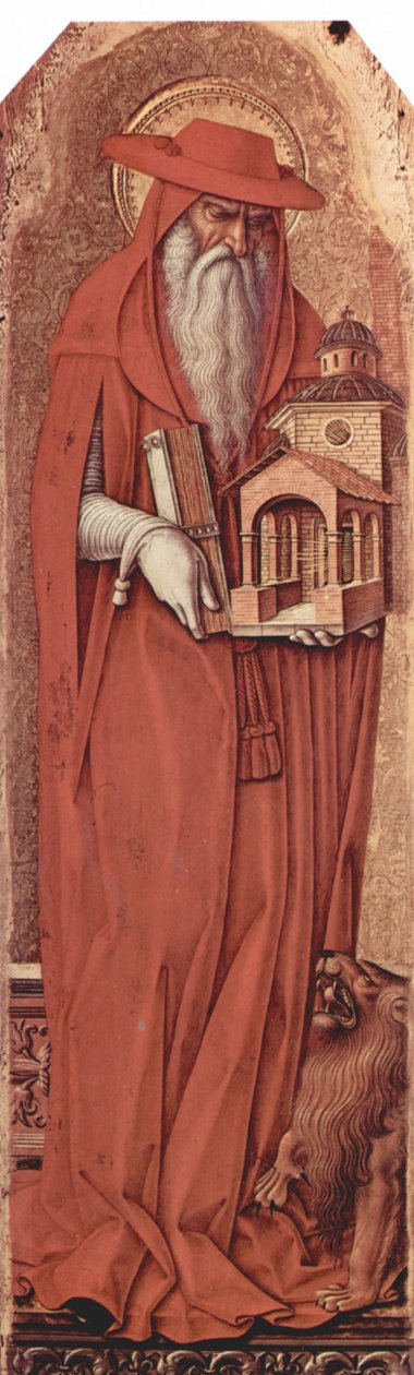 Der heilige Hieronymus von Carlo Crivelli