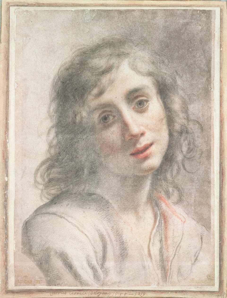 Büste des Heiligen Johannes der Göttliche von Carlo Dolci