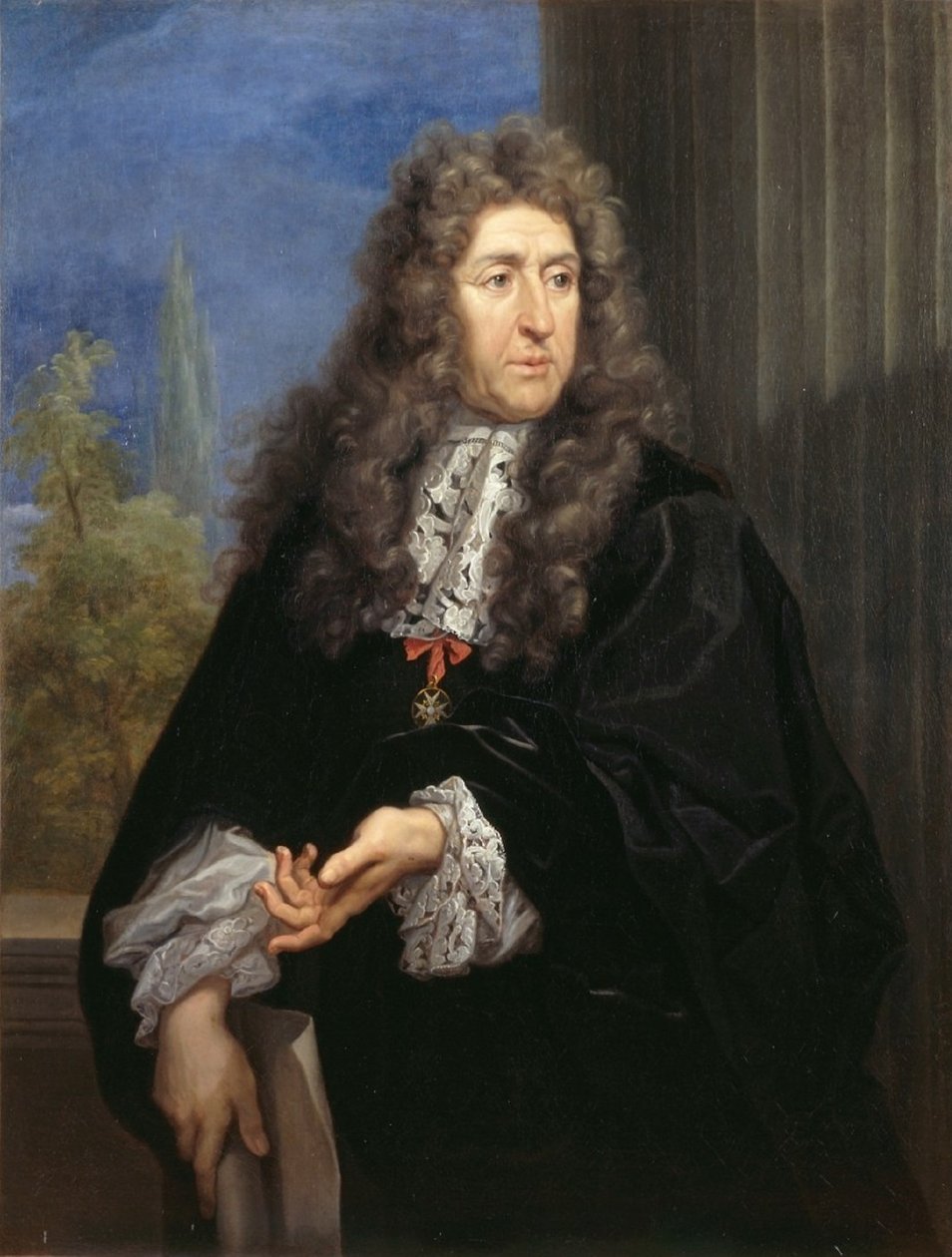 Porträt von André Le Nôtre von Carlo Maratta