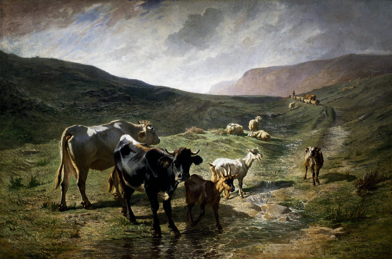 In der Nähe von Rivara von Carlo Pittara