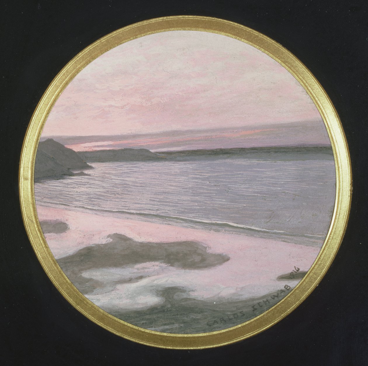 Das stille Meer, 1916 von Carlos Schwabe