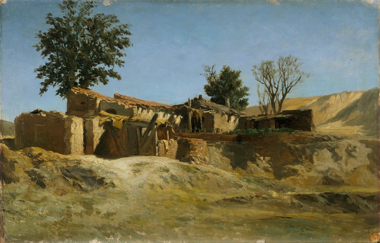 Tejares de la montaña del Príncipe Pío von Carlos de Haes